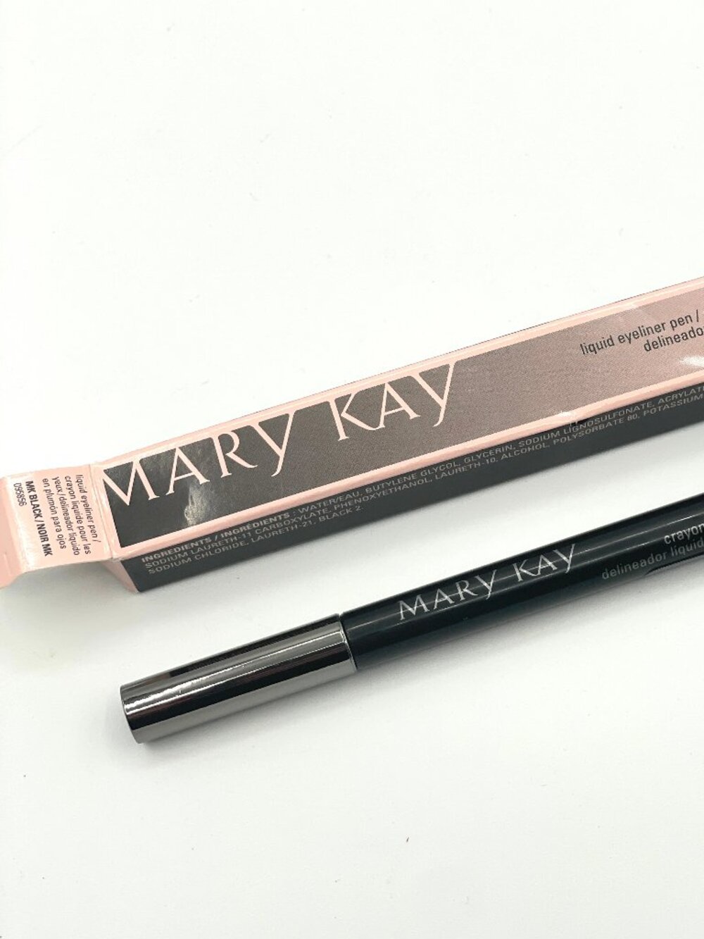 New In Box Mary Kay Liquid Eyeliner Pen MK Black #095856 NIB DISCONTINUED
